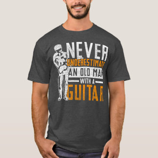 Rente Musician Gitarre Gitarrist Gitarrist T-Shirt