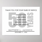 Rente oder Geschenk für den Stellenwert Poster (Vorne)