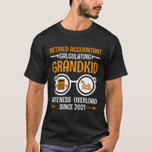 Rente Oma Pensioner Rente Buchhalter Bank T-Shirt
