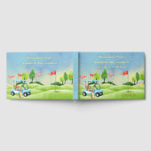 Rente Party Golf Theme Real Gold Unterkunft Gästebuch (Voll)