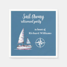 Rente Party Sail Away Nautic Theme