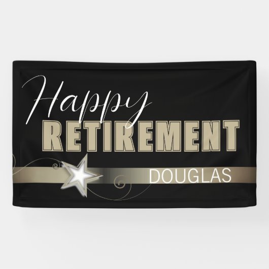 Rente Party Spaß! Benutzerdefinierter Banner (Horizontal)