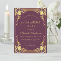 Rente Party Vintage Wine Color Imitats Gold Fossil