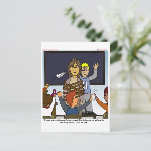 Rente Postkarte (Stehend Vorderseite)