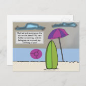 Rente Postkarte (Vorne/Hinten)