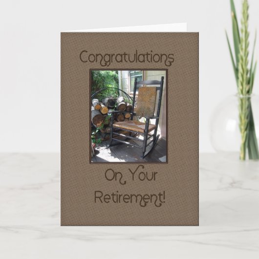 Rente Rocker Karte (Vorderseite)