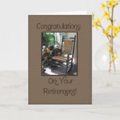 Rente Rocker Karte (Gelbe Blume)