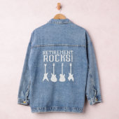 Rente Rocks Gitarre Lovers Retiree Jeansjacke (Hangar)