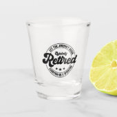 Rente Schnapsglas (Vorderseite)