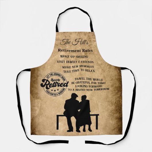 Rente Schürze (Vorderseite)