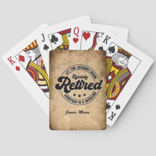 Rente Spielkarten (Rückseite)