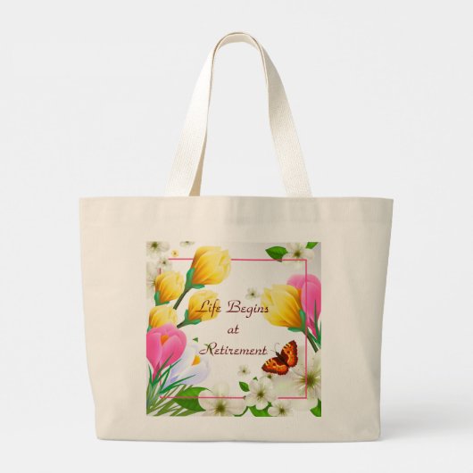 Rente Totbeutel Jumbo Stoffbeutel (Rückseite)