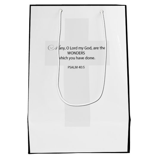 Rente von individuellen Namen, Goldschmiedehaufen Mittlere Geschenktüte (Rückseite)