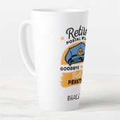 Rente von Postarbeitern Milchtasse (Linke Ecke)
