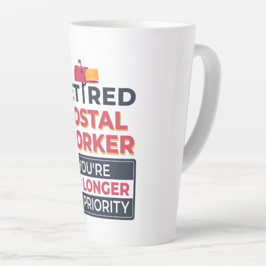 Rente von Postarbeitern nicht mehr meine Priorität Milchtasse (Rechte Ecke)