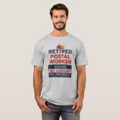 Rente von Postarbeitern nicht mehr meine Priorität T-Shirt (Vorne ganz)