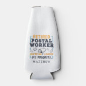 Rente von Postarbeitern nicht meine Priorität Flaschenkühler (Vorderseite)