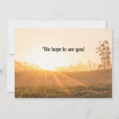 Rente Wandern Nächstes Abenteuer auf der Straße Einladung (Rückseite)