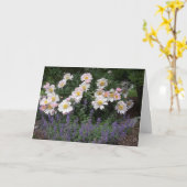 Rente - Zeit, die Blume zu riechen Karte (Gelbe Blume)