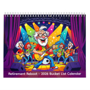 Renten-Neustart - Bucket-List-Kalender Kalender