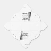 Rentenankündigung mit alten Spulen Geschenkschachtel (Ungefaltet)