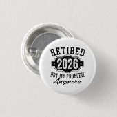 Rentenersatz 2026 nicht mehr mein Problem Button (Vorne & Hinten)