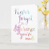 Rentenerwerb nie vergessen karte (Gelbe Blume)