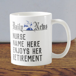 Rentengeschenk für eine Krankenschwester Kaffeetasse