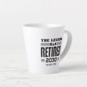 Rentengeschenk für Mitarbeiter nach Maß Milchtasse (Rechte Ecke)