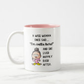 Rentengeschenke für Frauen, Geschenke für die sonn Zweifarbige Tasse (Links)
