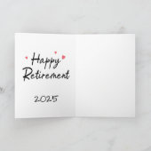 Rentengestaltung für Frauen - Funny Inspiration Karte (Innenseite)