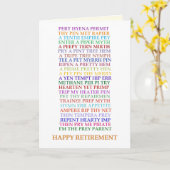 Rentenkarte Anagrams Card, neue Version Karte (Gelbe Blume)