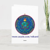 Rentenkarte der Verteidigungsbehörde Karte (Rückseite)