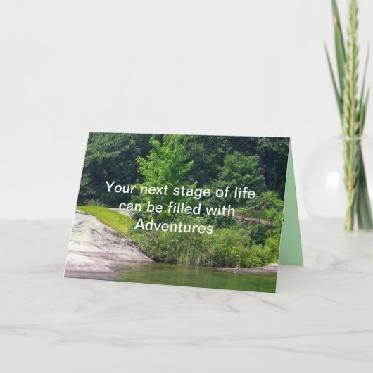 Rentenkarte - Die nächste Bühne des Lebens Karte (Vorderseite)