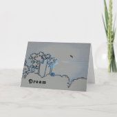 Rentenkarte Digital Sunset in Blau Karte (Vorderseite)