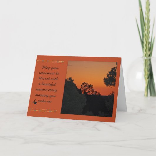 Rentenkarte Feiertagskarte (Vorderseite)