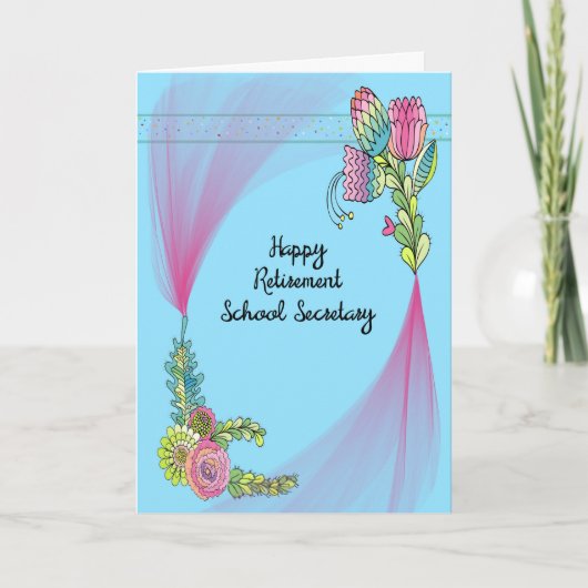 Rentenkarte für den Schulsekretär Karte (Vorderseite)