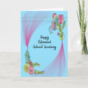 Rentenkarte für den Schulsekretär Karte