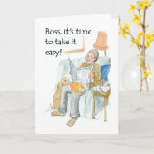 Rentenkarte für einen Boss Karte (Gelbe Blume)