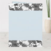 Rentenkarte für Mitarbeiter Dankeskarte (Rückseite)