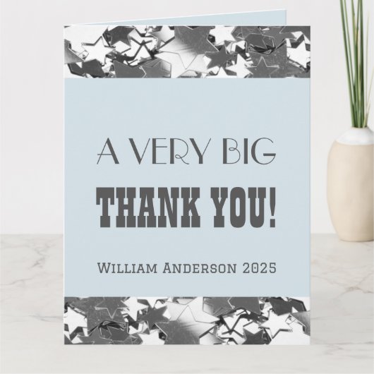 Rentenkarte für Mitarbeiter Dankeskarte (Vorderseite)