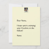 Rentenkarte Karte (Rückseite)