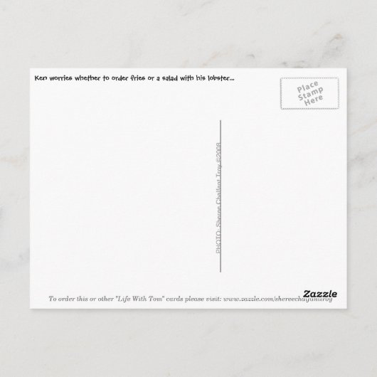 Rentenkarten Postkarte (Rückseite)