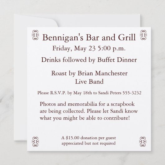 Rentenmeldung Einladung (Rückseite)