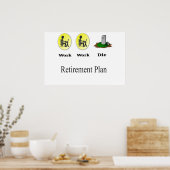 Rentenplan: Arbeit, Arbeit, Die Poster (Küche)