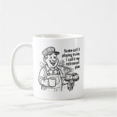 Rentenplan - Fahrerweisheit Kaffeetasse (Links)