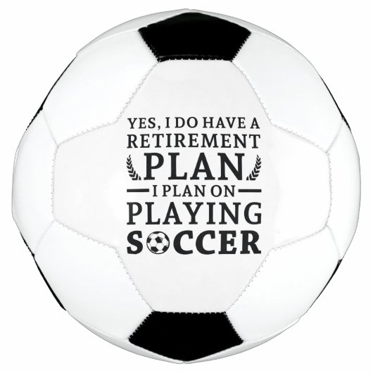 Rentenplan Fußball (Vorderseite)