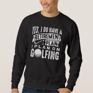 Rentenplan Golfing Sweatshirt