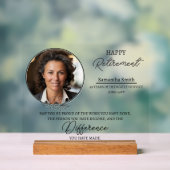 Rentensteuerung Acrylschild (Neutral)