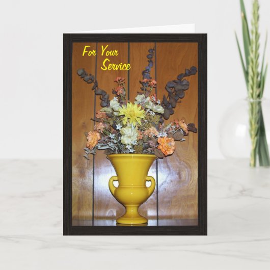 Rentenwünsche Karte (Vorderseite)